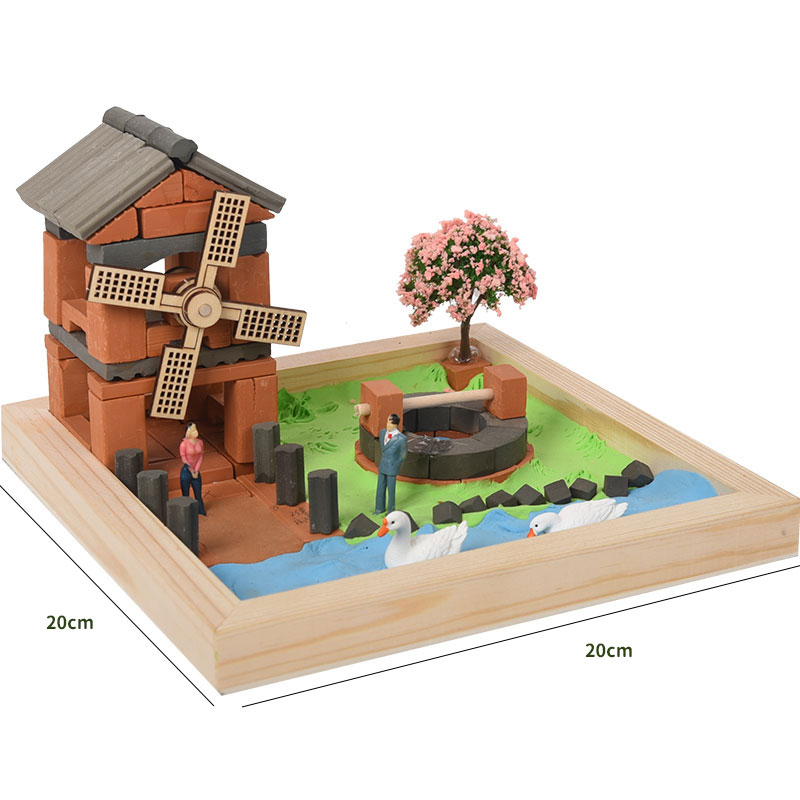 K25C0001 Diy Handmade Assembling Building Blocks