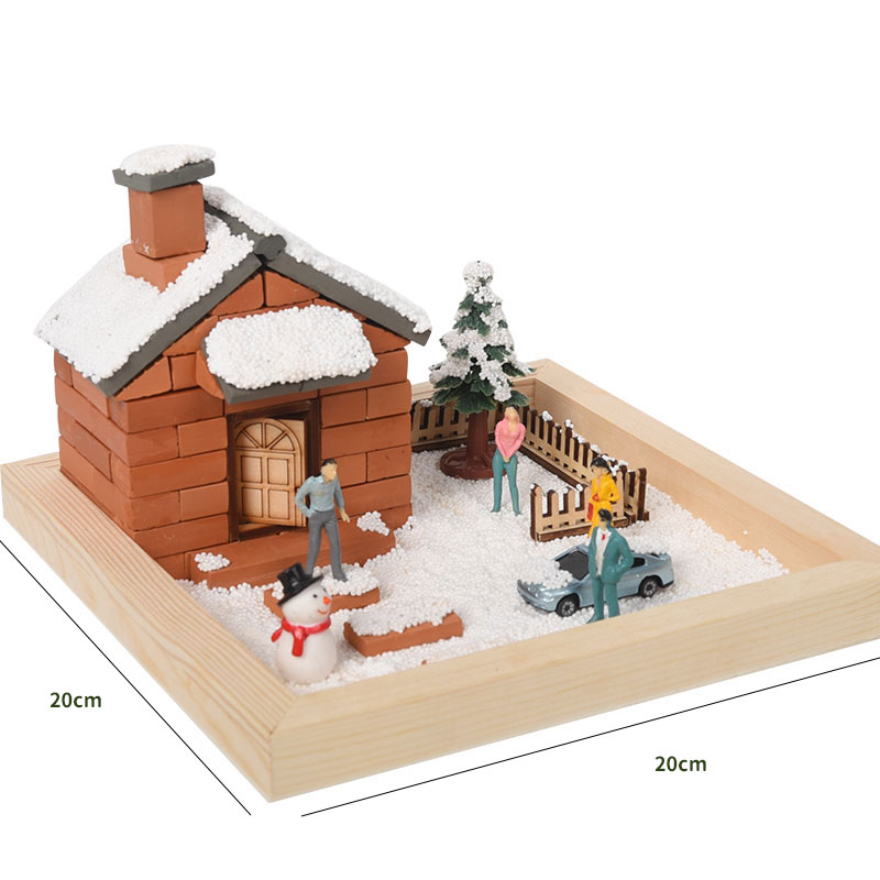 K25C0004 Diy Handmade Assembling Building Blocks