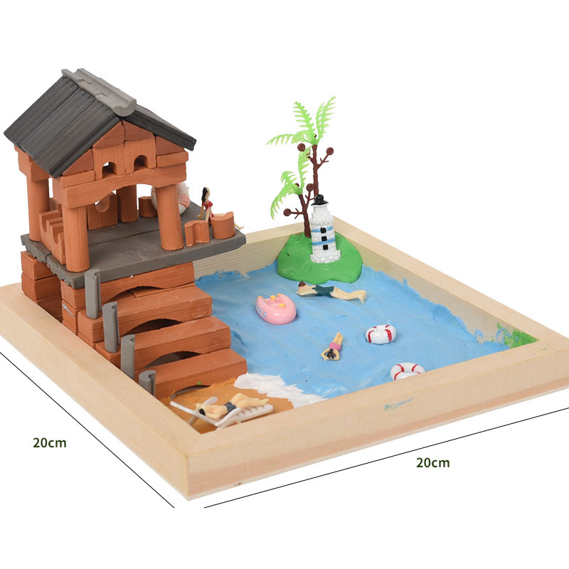 K25C0002 Diy Handmade Assembling Building Blocks